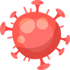 Virus Icon Corona Information
